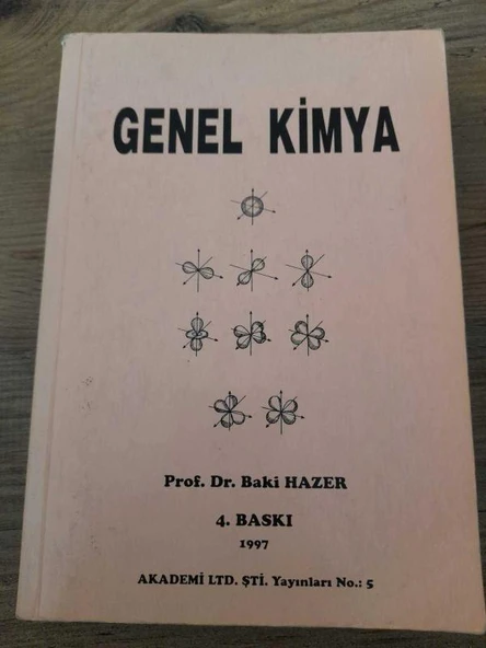Genel Kimya 4. BASKI (Sahafiye Kitap) ürün görseli 1