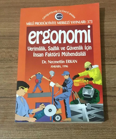 ERGONOMİ Verimlilik Sağlık ve Güvenlik için İnsan Faktörü Mühendisliği (Sahafiye Kitap) ürün görseli 1
