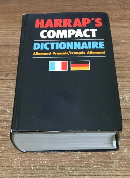 HARRAP'S COMPACT DICTIONNAIRE Allemand-Français / Français-Allemand (Sahafiye Kitap) ürün görseli 1