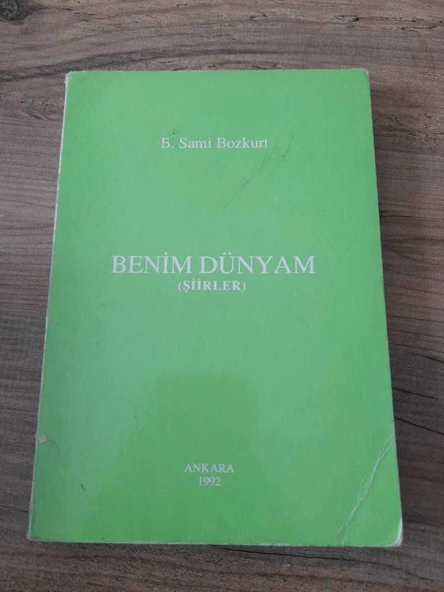 BENİM DÜNYAM - İmzalı (Sahafiye Kitap) ürün görseli 1