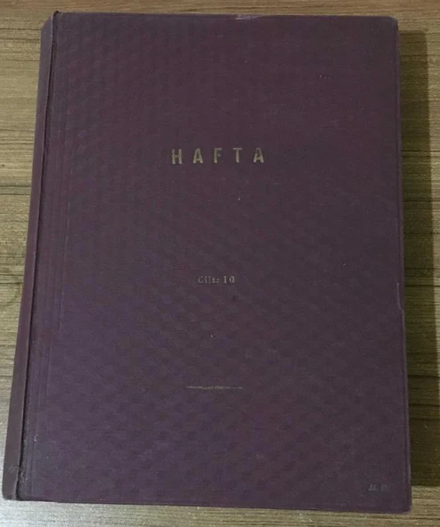 HAFTA Dergisi 1954 - CİLT 10 - Sıralı 226- 250.Sayılar - TOPLAM 25 SAYI - (Sahafiye Kitap) ürün görseli 1