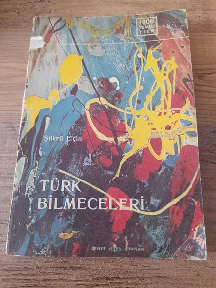 TÜRK BİLMECELERİ (Sahafiye Kitap) ürün görseli 1