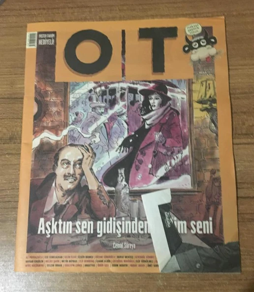 OT DERGİSİ Ocak 2019 Sayı 71 CEMAL SÜREYA POSTERİ MEVCUT (Sahafiye Kitap) ürün görseli 1