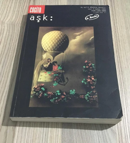 COGİTO Sonbahar 1995 Sayı 4 AŞK (Sahafiye Kitap) ürün görseli 1