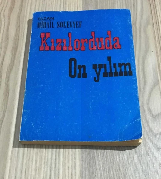 KIZILORDUDA ON YILIM (Sahafiye Kitap) ürün görseli 1