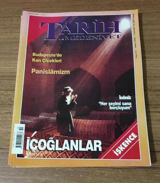 TARİH VE MEDENİYET DERGİSİ Ekim 1996 Sayı 31 İÇOĞLANLAR - İŞKENCE -PANİSLAMİZM (Sahafiye Kitap) ürün görseli 1