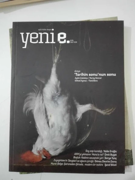 Yeni E. Aylık Kültür Dergisi SAYI:17, MART 2018 (Sahafiye Kitap) ürün görseli 1