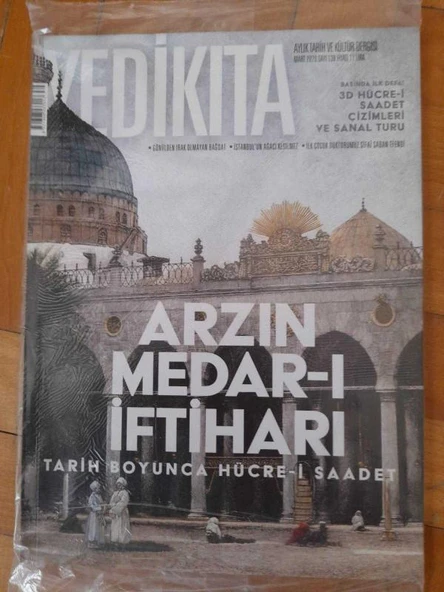 Yedikıta Aylık Tarih ve Kültür Dergisi-Mart 2020 Sayı:139 "Arzın Medar-ı İftiharı" (Sahafiye Kitap) ürün görseli 1