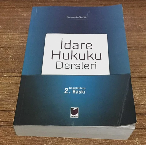 İDARE HUKUKU DERSLERİ Genişletilmiş 2.BASKI - 2014 (Sahafiye Kitap) ürün görseli 1