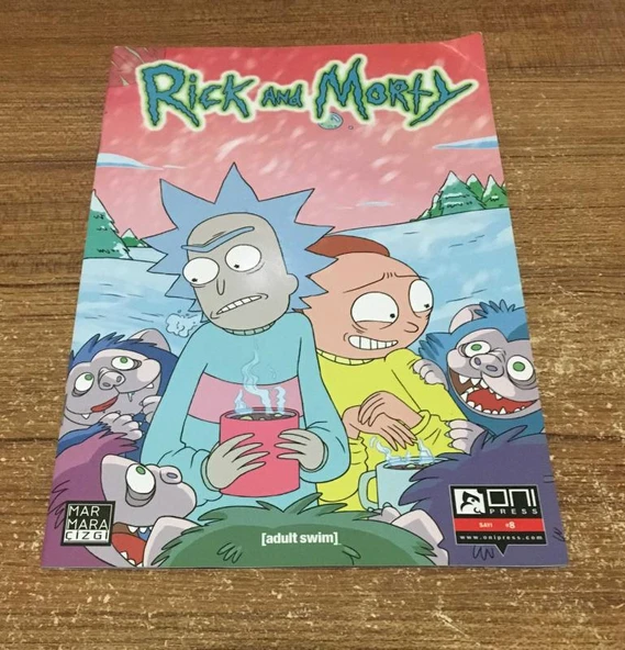 Rick and Morty Sayı 8 (Sahafiye Kitap) ürün görseli 1