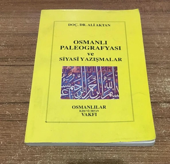 OSMANLI PALEOGRAFYASI VE SİYASİ YAZIŞMALAR (Sahafiye Kitap) ürün görseli 1