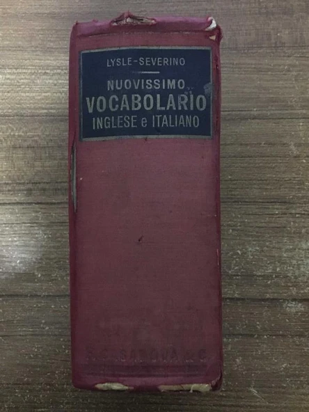 LYSLE - SEVERINO NUOVISSIMO VOCABOLARIO INGLESE e ITALIANO (Sahafiye Kitap) ürün görseli 1