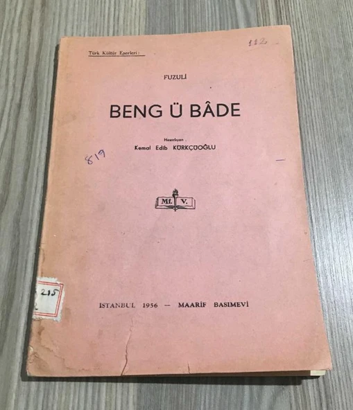 BENG Ü  BÂDE (Sahafiye Kitap) ürün görseli 1