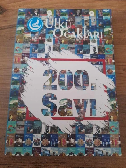 Ülkü Ocakları Aylık Eğitim ve Kültür Dergisi Eylül 2020 Sayı: 200 "Türk-İslam Ülküsü ve Seyyid Ahmet Arvasi" (Sahafiye Kitap) ürün görseli 1