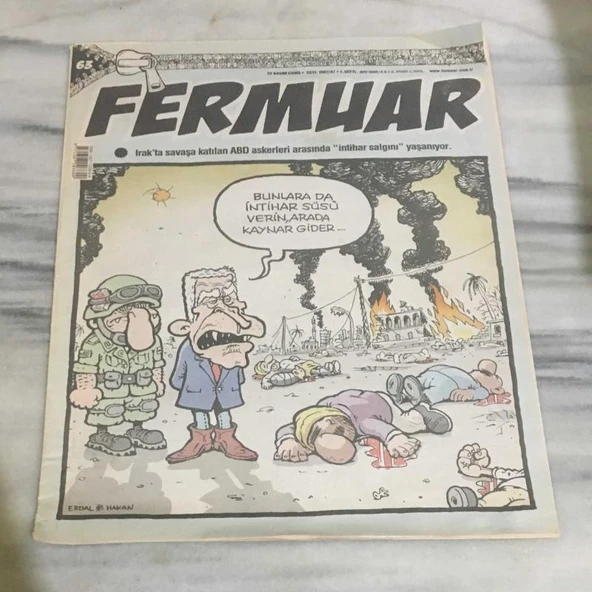 FERMUAR 23 Kasım 2007 Cuma Sayı 47 (Sahafiye Kitap) ürün görseli 1