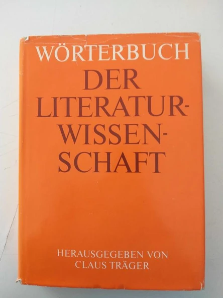 Wörterbuch der Literaturwissenschaft - Hardcover (Sahafiye Kitap) ürün görseli 1