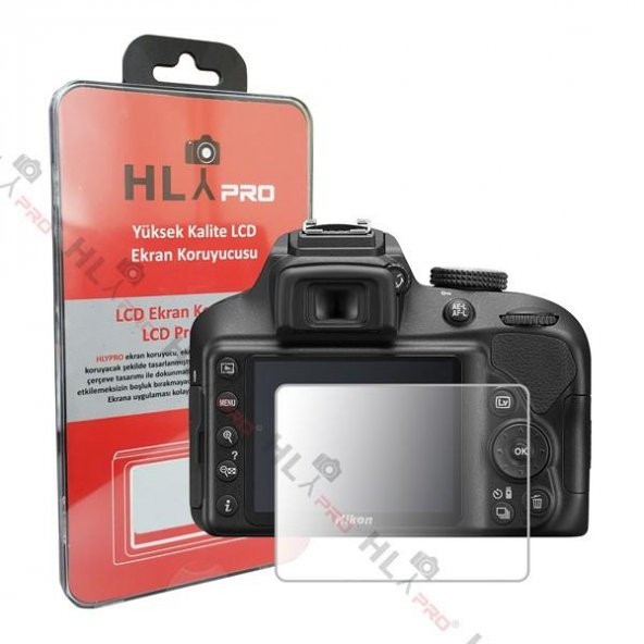 Hlypro Nikon D3400 İçin Ekran Koruyucu Film ürün görseli 1