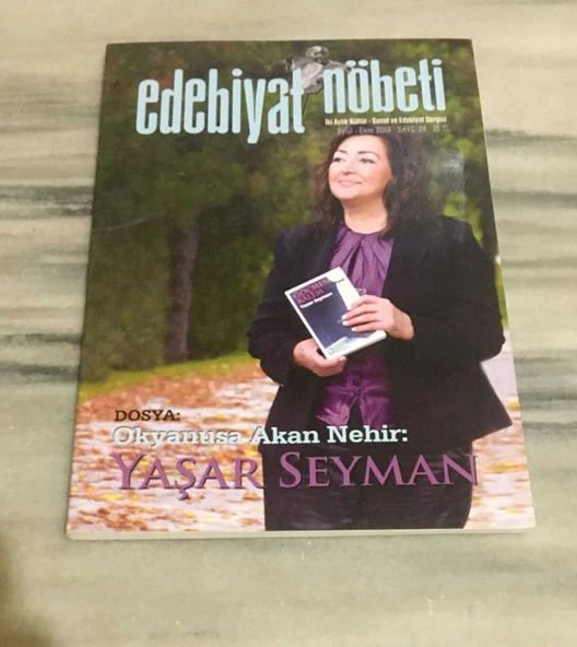 EDEBİYAT NÖBETİ Eylül Ekim 2019 Sayı 24 Dosya: Okyanusa Akan Nehir YAŞAR SEYMAN (Sahafiye Kitap) ürün görseli 1