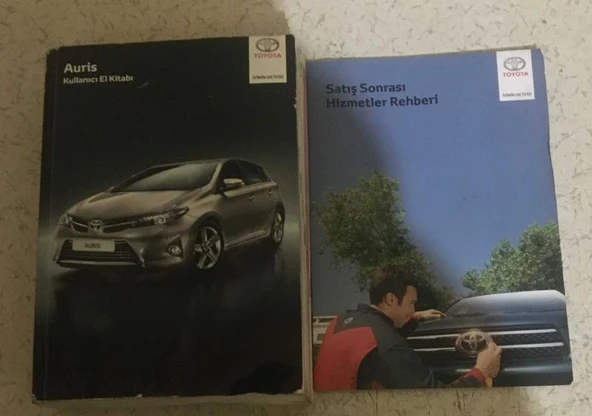 TOYOTA Auris KULLANICI EL KİTABI 08-2013 (Sahafiye Kitap) ürün görseli 1