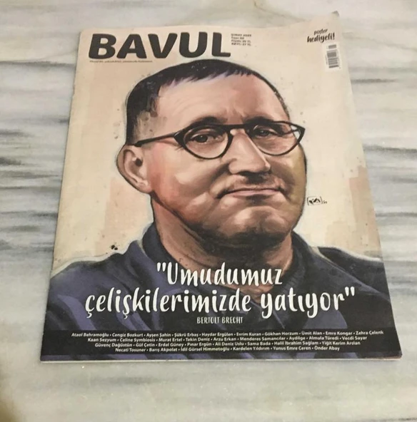 BAVUL Şubat 2023 Sayı 89 ( posterli ) (Sahafiye Kitap) ürün görseli 1