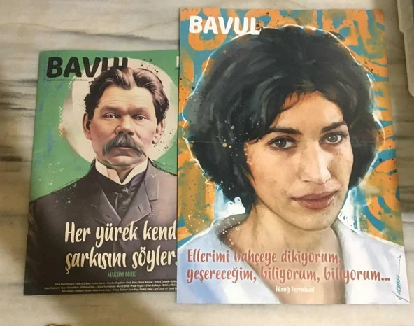 BAVUL Haziran Temmuz 2024 Sayı 97 ( posterli ) (Sahafiye Kitap) ürün görseli 1