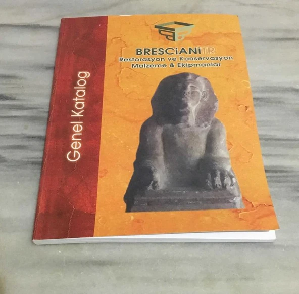BRESCİANİTR Restorasyon ve Konservasyon Malzeme & Ekipmanlar GENEL KATALOG (Sahafiye Kitap) ürün görseli 1