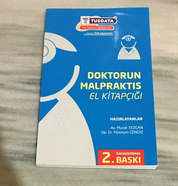DOKTORUN MALPRAKTİS EL KİTAPÇIĞI Genişletilmiş 2.BASKI (Sahafiye Kitap) ürün görseli 1