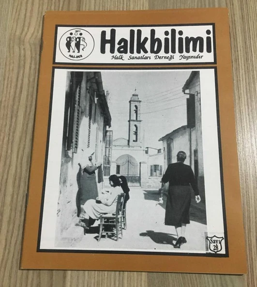 HALKBİLİMİ DERGİSİ Ekim Kasım Aralık 1992 Sayı 28 ( içindekiler ikinci görselde ) (Sahafiye Kitap) ürün görseli 1