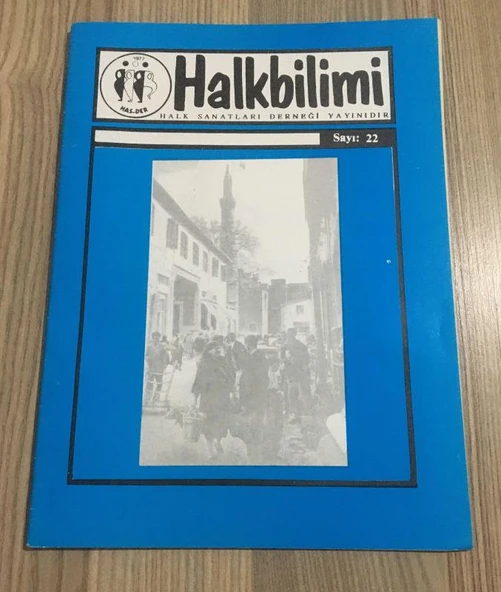 HALKBİLİMİ DERGİSİ Nisan Haziran 1991 Sayı 22 ( içindekiler ikinci görselde ) (Sahafiye Kitap) ürün görseli 1