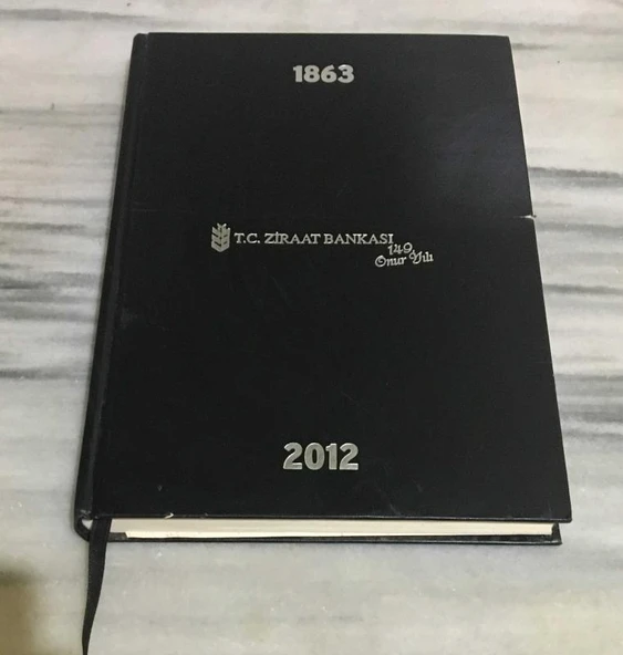 T.C. ZİRAAT BANKASI 149.Onur Yılı, 2012 AJANDASI (Sahafiye Kitap) ürün görseli 1