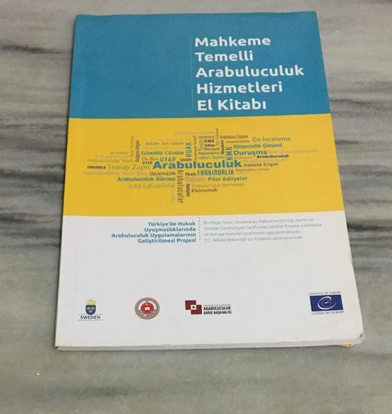 MAHKEME TEMELLİ ARABULUCULUK HİZMETLERİ EL KİTABI (Sahafiye Kitap) ürün görseli 1