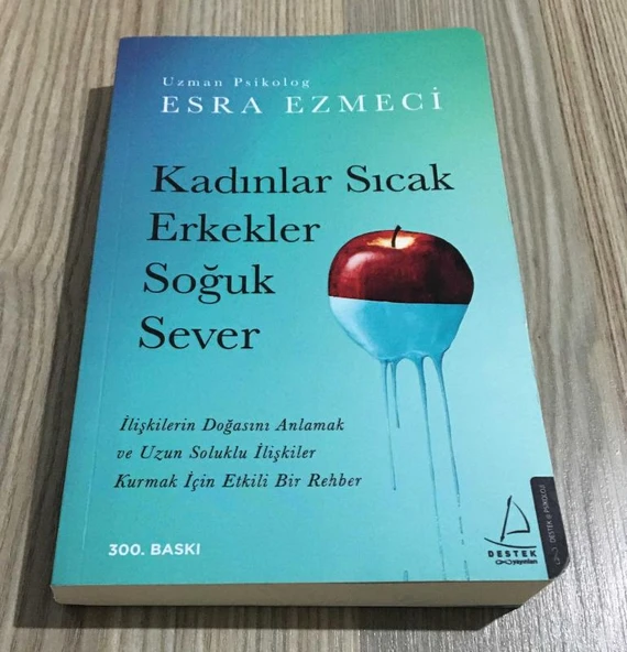 KADINLAR SICAK ERKEKLER SOĞUK SEVER 300.BASKI (Sahafiye Kitap) ürün görseli 1