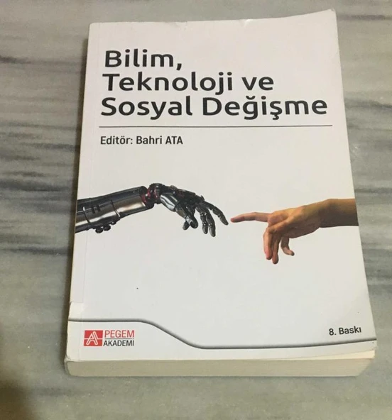 BİLİM,TEKNOLOJİ VE SOSYAL DEĞİŞME 8.BASKI (Sahafiye Kitap) ürün görseli 1