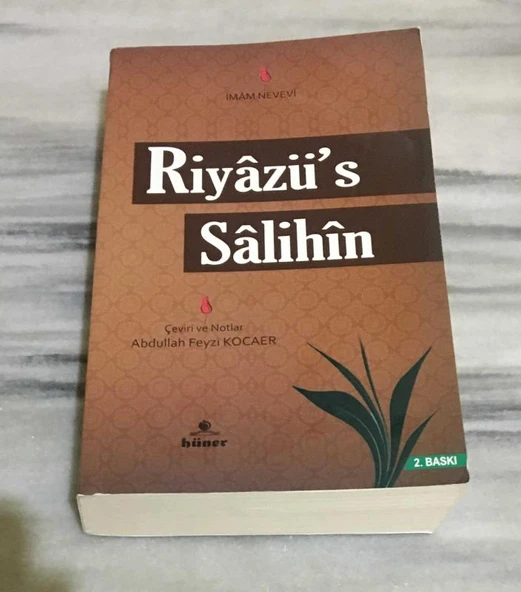 RİYAZÜ'S SALİHİN 2.BASKI (Sahafiye Kitap) ürün görseli 1