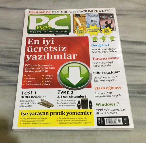 PC NET Şubat 2009 Sayı 137 SİBER SUÇLULAR - Dijital Yeraltının Faaliyet Raporu (Sahafiye Kitap) ürün görseli 1