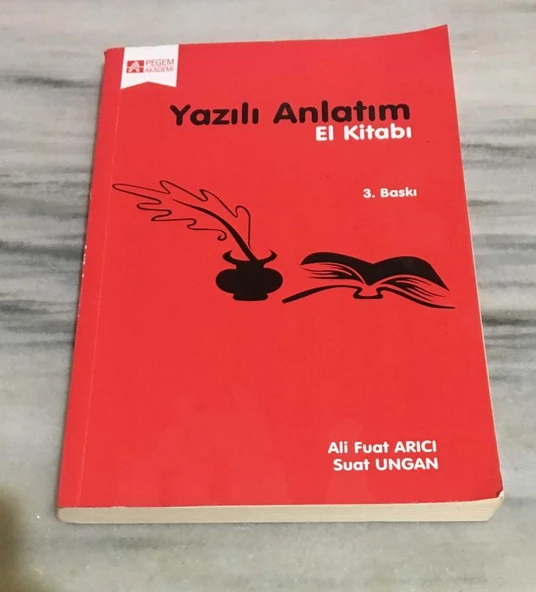 YAZILI ANLATIM EL KİTABI 3.BASKI (Sahafiye Kitap) ürün görseli 1