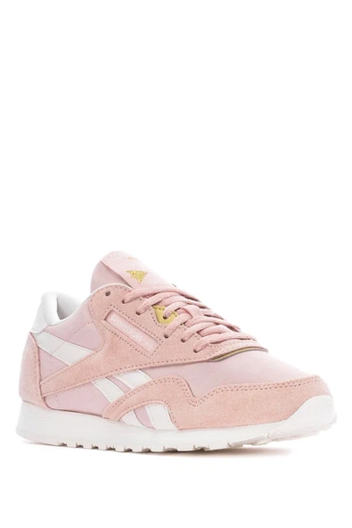 Reebok CL NYLON Pembe Kadın Sneaker 39 - Resim 2