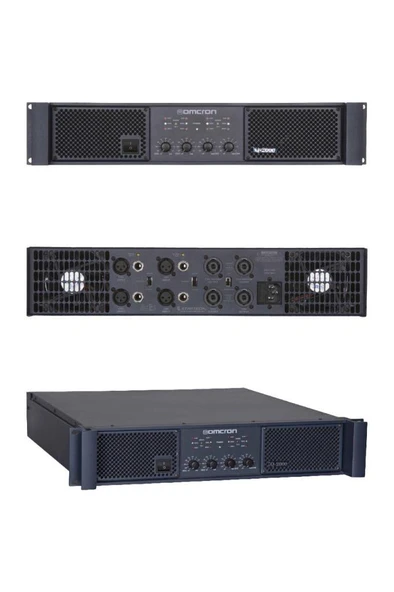 Startech Omcron Q-2000 4x500W 4 Çıkışlı Power Anfi ürün görseli 1