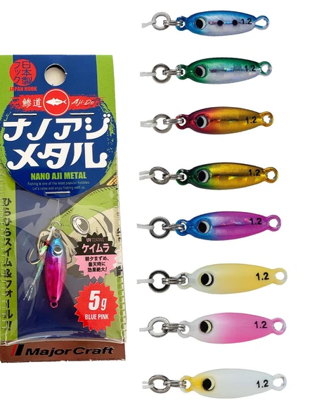 Major Craft Aji-Do Nano Aji Metal Jig 5gr 2.2mm ürün görseli 1