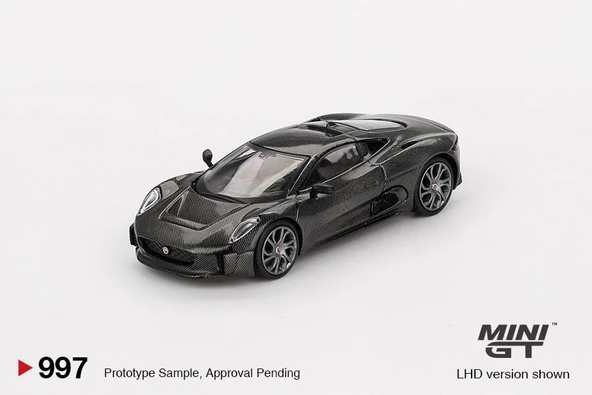 Mini GT 997 Jaguar C-X75 Test Car MGT00997-L 1/64 Model Araba ürün görseli 1