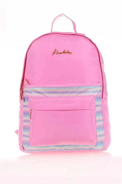 KAUKKO Magical Sırt Çantası Simli Pembe K1536 ürün görseli 1