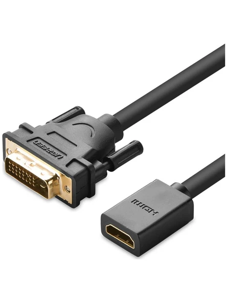UGREEN 20118 DVI 24+1 to HDMI Dönüştürücü Kablo 1080P Görüntü Çözünürlüğü Çift Yönlü Veri Aktarımı ürün görseli 1