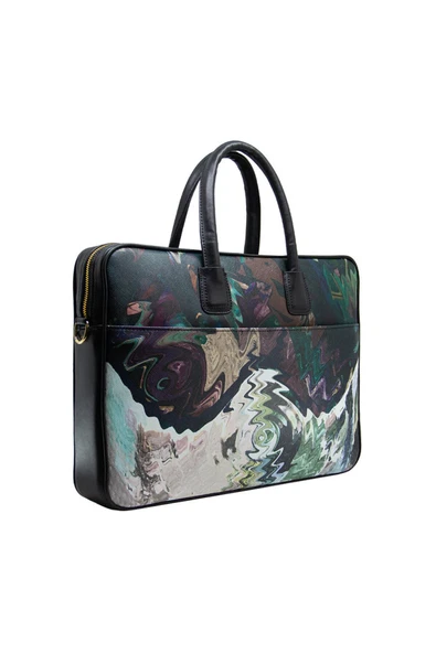Minbag Bashaques 15'' Laptop Çantası The Frequency - Resim 3