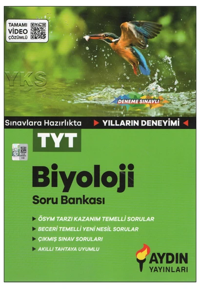 Aydın Tyt Biyoloji Soru Bankası ürün görseli 1