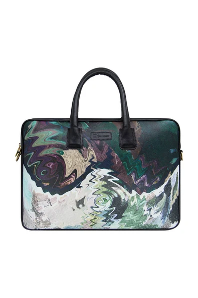 Minbag Bashaques 15'' Laptop Çantası The Frequency - Resim 5