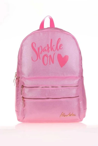 KAUKKO Sparkle Sırt Çantası Pembe K1564 ürün görseli 1
