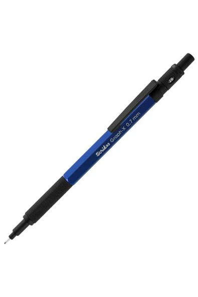 Scrikss Graph-x versatil 0.7 Mm Mavi Şeffaf Amb. ürün görseli 1