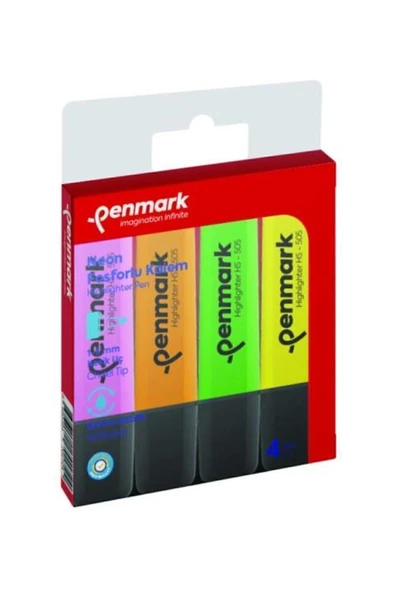penmark Fosforlu Kalem Hs 505 4n ürün görseli 1