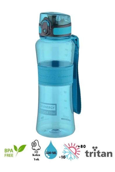 Uzspace Explorer Tritan Su Matarası – 550 Ml (New Design) ürün görseli 1