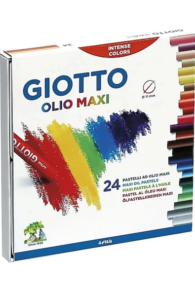 Giotto Olıo Maxı Yağlı Pastel Boya 24 Lü 293800 ürün görseli 1